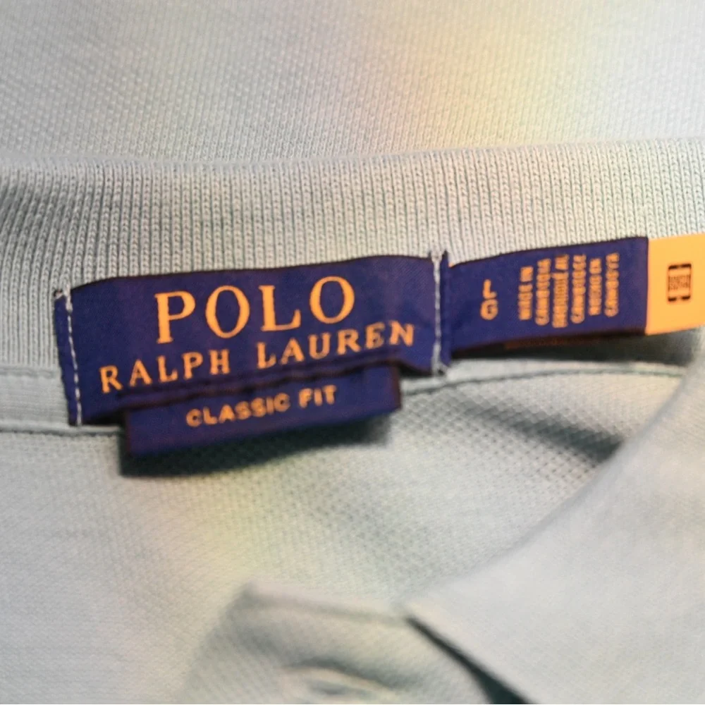 Ralph Lauren Men's Light Green Polo Shirt